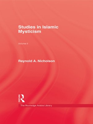 cover image of Studies in Islamic Mysticism